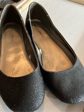 Mossimo Supply Co. Sparkle Black Ballet Flats